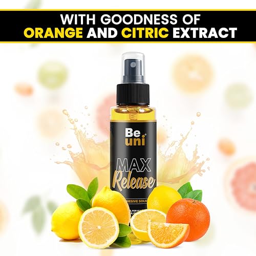 Image of Max Release C22 Remover Wig Glue Remover Spray - Fast Acting Adhesive Remover for Hair Patch & Wigs | Citrus Based, Skin Friendly Formula (Pack of 1, 118ml)