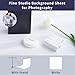 Pino Studio Photography Background Sheet - White (with Stand)