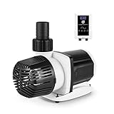 Orlushy 24V DC Aquarium Water Pump Ultra-Quiett Return Pump with up to 20 Speed Settings and 3...