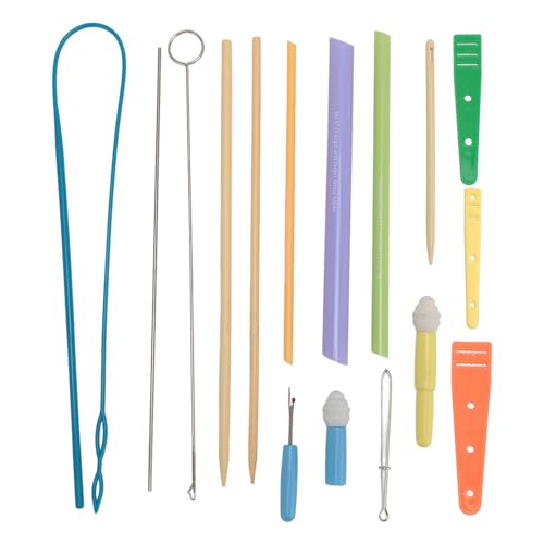 Enhebrador de tubo para renovar sudaderas y ajustar cordones de ropa fácilmente