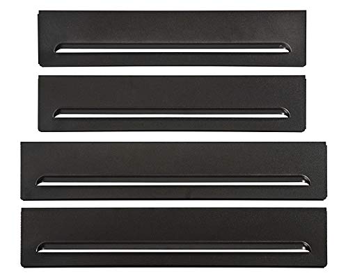 Blackstone 5015 Griddle Wind Guards for 36 Inch Griddle Front and Rear Grease Model Premium Grill Accessories Heavy Duty Easy to Use and Clean Black Wind Screen for Outdoor Backyard BBQ Cooking Black