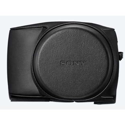 Funda de Cuero para Cámara Sony, Negra miniatura 2