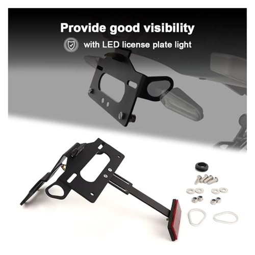 Support plaque d'immatriculation Tracer 9 GT pour vos roadtrips et sorties - 2