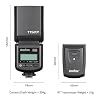 GODOX TT520 III Camera Flash Speedlite, Built-in Receiver and RT Transmitter,S1/S2 Modes,8 Power Levels, Compatible with Canon Nikon Pentax Olympus Fujifilm Panasonic Cameras(TT520II Upgraded)