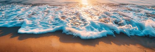 Peinture Diamant Adulte Grand Format 50x150cm Broderie Strass Plage
