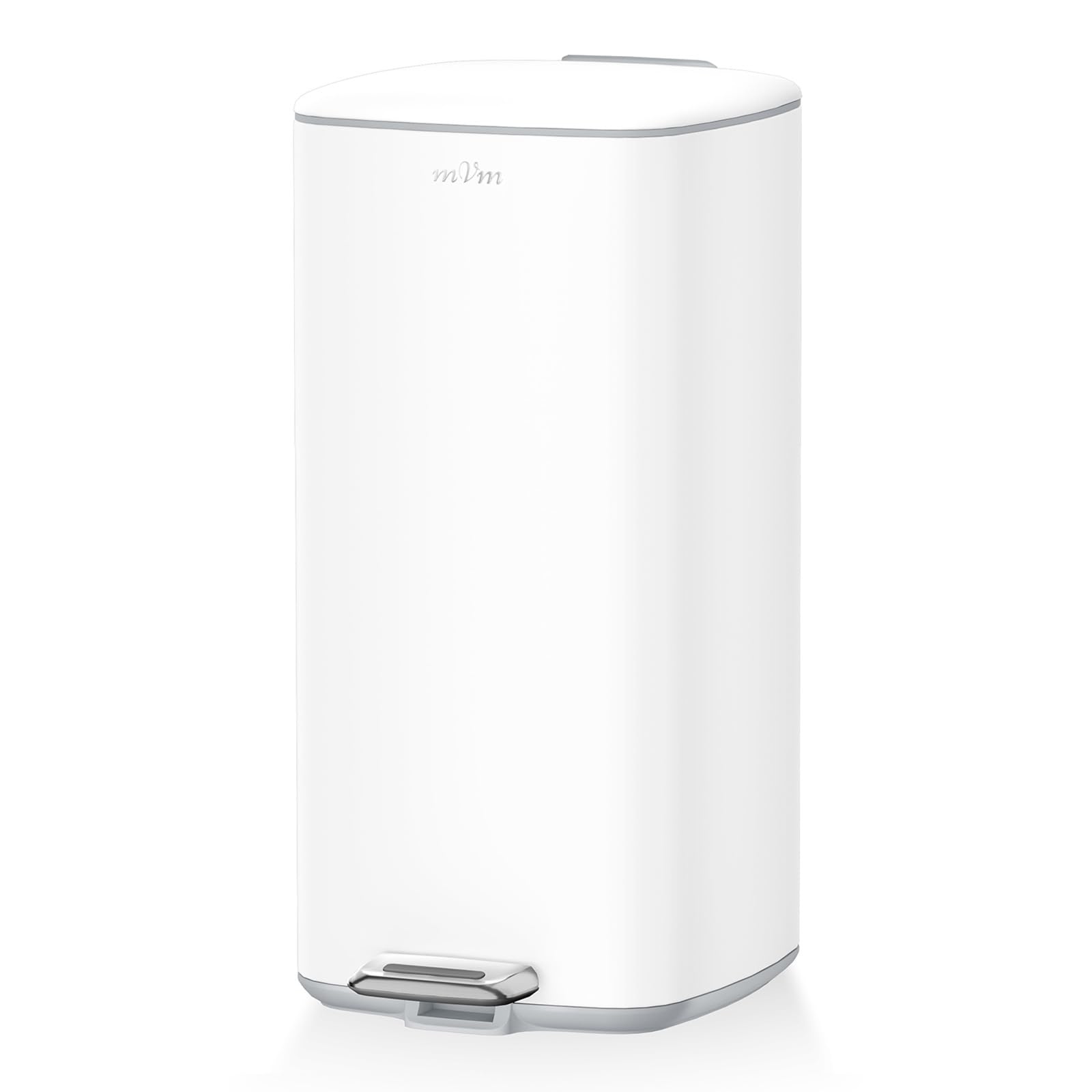 Amazon｜mVm ゴミ箱 30L ダストボックス ステンレス製 ふた付き