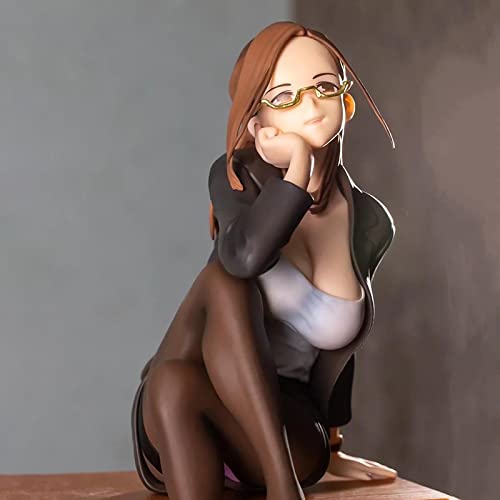 Jcamz Yom Tights Miru Tights Gogatsubyou Sensei Ga Pvc Action Figure Anime Figure Model Doll Gift To #TOP4