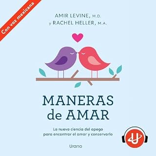 Maneras de amar Audiolibro Por Amir Levine, Rachel Heller arte de portada