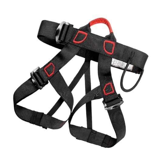 Harnais D'escalade Professionnel Complet - Ceinture De Sécurité Réglable Pour L'alpinisme Et L'escalade - Protection Antichute Pour Travaux En Hauteur Et Sauvetage - Ceinture De Sécurité En Polyester