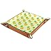 AITAI Valet Tray Vegan Leder Nachttisch Organizer Schreibtisch Ablageteller Catchall Ananas Muster Gelb