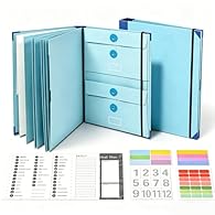 ALL-IN-ONE EMERGENCY SYSTEM DOCUMENT ORGANIZER: Centralises key personal, financial and legal documents—wills, insurance policies, passwords, medical records—with index tabs and compartmentalised design for quick family access in an emergency. SMART ...