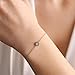 HLJEO Gold Bracelets for Women, 14k Gold Plated Evil Eye Charms for Bracelets Chain Charm Evil Eye Bracelet for Women Trendy Waterproof Fashion Jewelry for Women