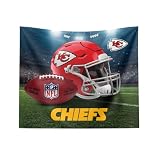Northwest The Company NFL Kansas City Chiefs Printed Wall Hanging, 34' x 40', Gametime, Team Colors