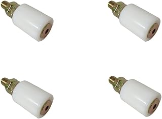 Sliding Gate Rollers Diameter 30 mm Door Guide Rollers Sliding Door Guide Roller Made of Nylon Pack of 4