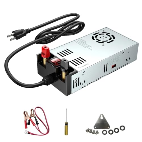 Image of Anbull New Version 600W 110V AC to 12V DC Converter,with ON /Off Switch | Pure Copper Terminals,Upgraded Circuit Board, 12V DC Adapter Transformer, Max 50A 600W Power Supply