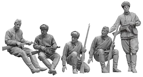 Carristi sovietici de la seconde guerre mondiale figurines de précision Border Model BR-004