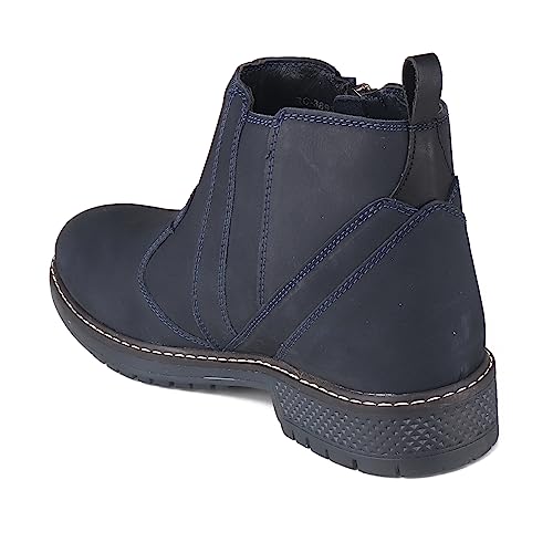 Image of Red Chief Leather Casual Chelsea Boots for Men