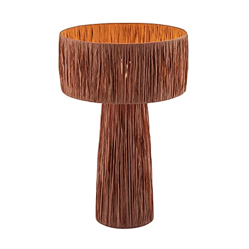 Shelby Raffia Brick Table Lamp by TOV Furniture - Used condition - Image 4