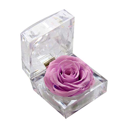 STOBOK Eternal Rose Present Immortal Rose Flowers Gift for Women Girl Birthday, Anniversary, Valenti