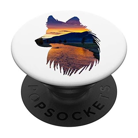 Yellowstone Coyote PopSockets Grip and Stand for Phones and Tablets Cover