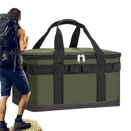 Bolsa Térmica | Bolsa Térmica de Viaje - Tote Comida con Pack de Hielo para Pesca Camping Trabajo Exteriores Viaje Carretera Picnic Golf