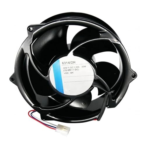 Ventilateur de refroidissement 6314 /2H 24V 30W extracteur air extracteur thermique