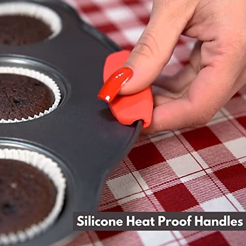 Buy Eatex Baking Pans Set 15PC Baking Set with Silicone Handles