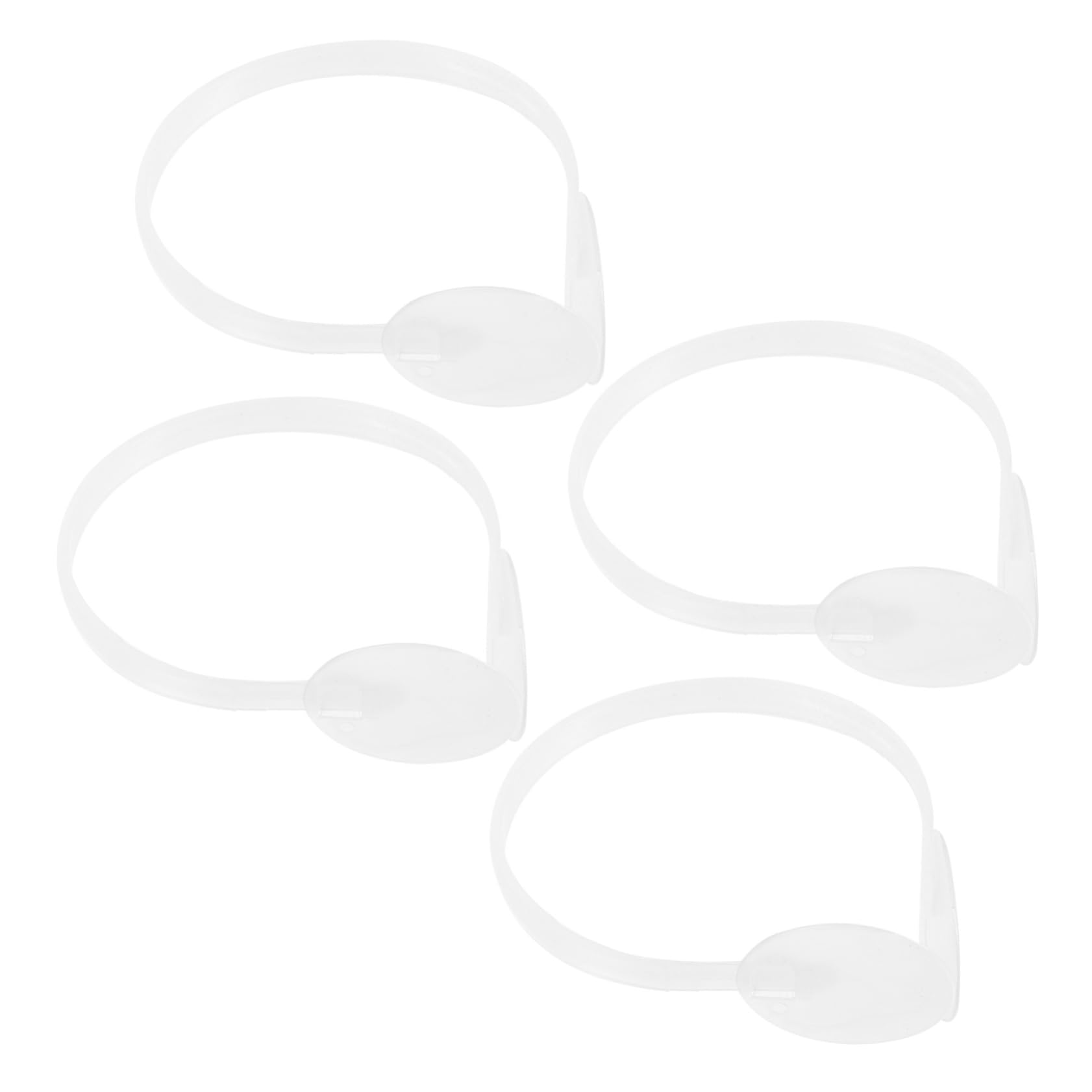 PRETYZOOM Accesorios Para La Manga Del Oído De Oídos Bebé Puño Soporte De Marco De Orejeras Para Bricolaje Hacer Soporte Para Marco De Orejeras El Plastico