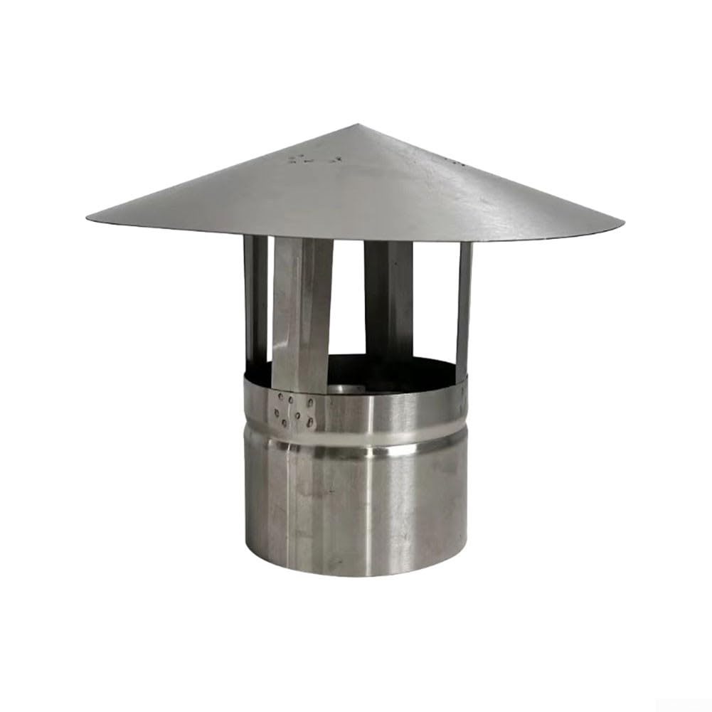 cappuccio della pioggia dell'acciaio inossidabile, cappuccio resistente al freddo e al calore della pioggia della canna fumaria del metallo del cappello superiore per le condotte