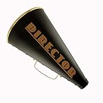 Windy City Novelties Hollywood Directors Party Kit Includes Directors Megaphone + Clapboard + Award Trophy - Image 3