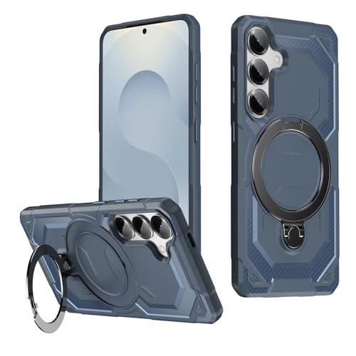 Coque Galaxy S24 FE aimantée antichoc TPU Samsung S24 FE SM-S721B bleu
