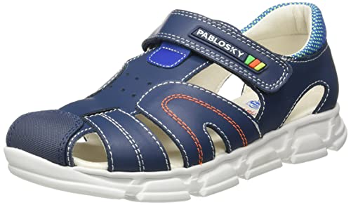 Pablosky 503920 sandale à talon garçon pour un maintien parfait du pied