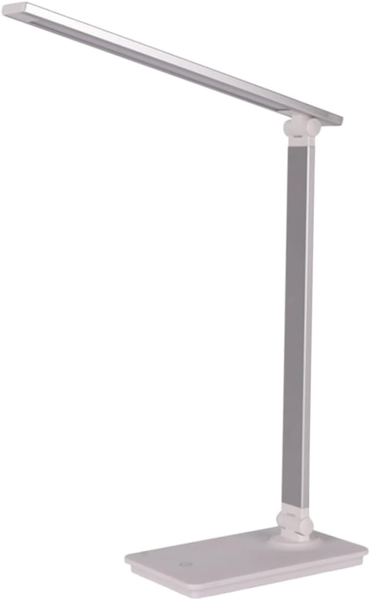 VILLCASE LED Nail Lamp for Desk Eye-Caring Nail Table Light Adjustable Brightness Professional Manicure Lash Extension Light Portable Folding Design for Beauty Salons USB Powered