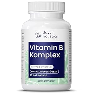 Dayvi Holistics Vitamin B Komplex Kapseln, 180 Stück