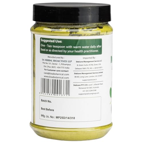 Bixa Botanical Organic Moringa Powder for Drinks, Tea, Smoothies & Recipes - 7Oz