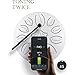 KMNKMN steel tongue drum 6.3 Inch 11 Notes C Key Percussion Instrument for Meditation Yoga Musical Gift for Adults and Music Lovers (White)