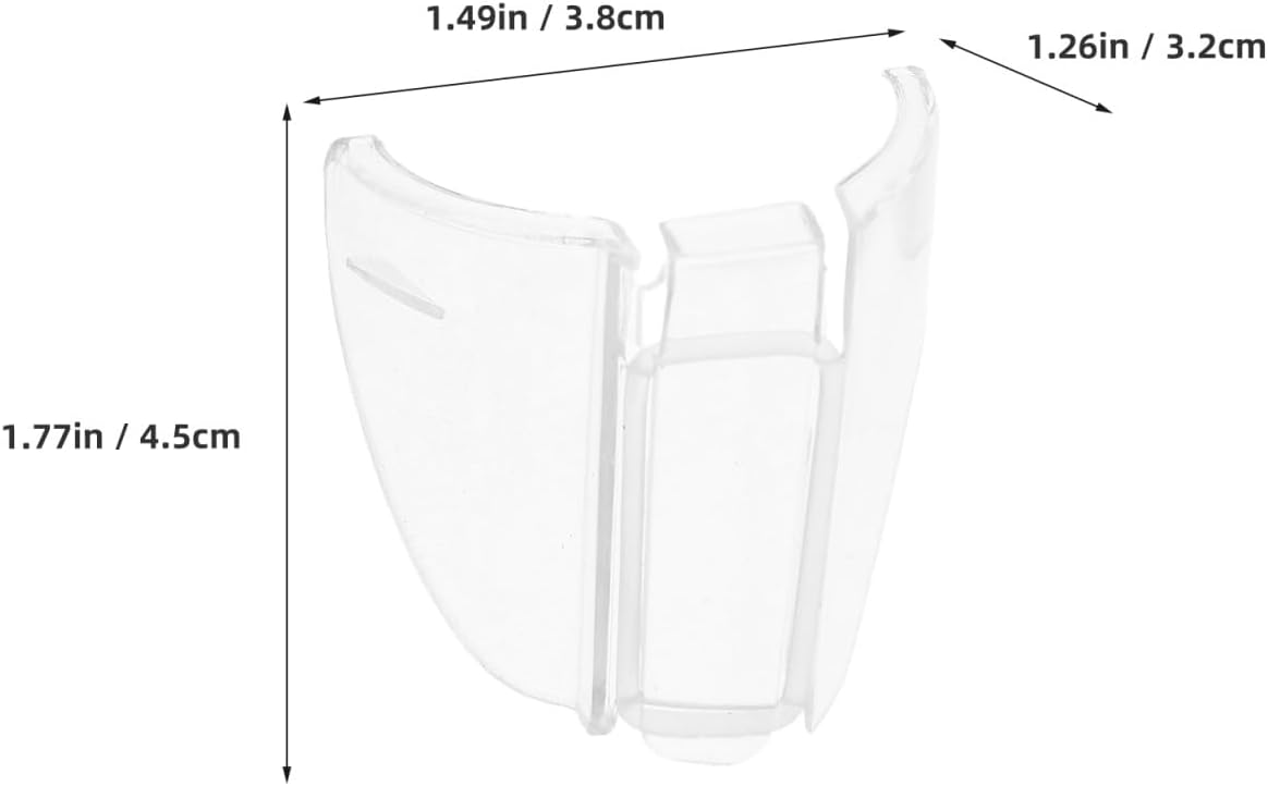 Luxshiny 2Pcs Safety Side Shields for Glasses Eye Protection Side Guards for Eyeglasses Dust Splash Resistant Universal Fit