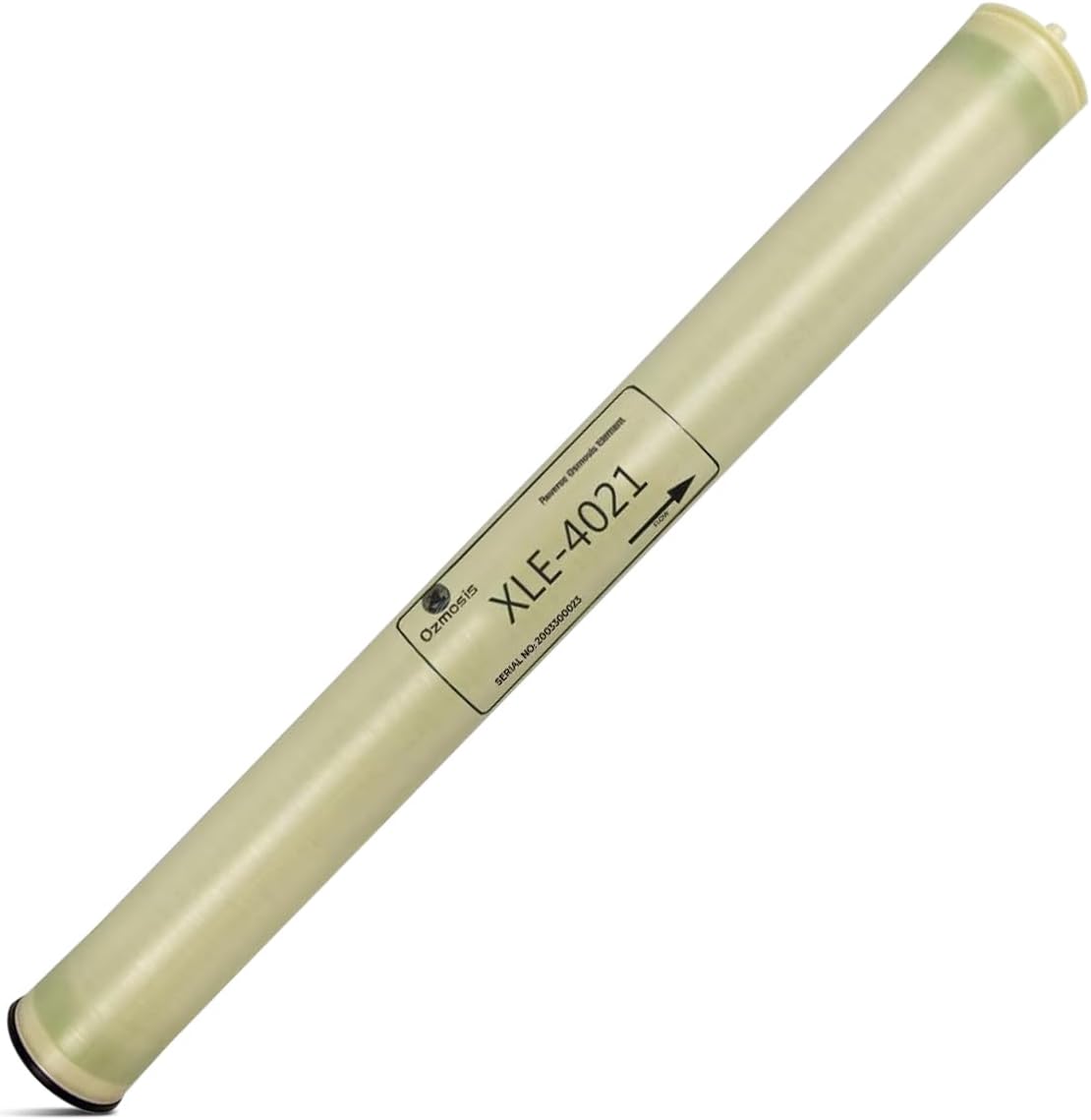 Ozmosis XLE-8040 Reverse Osmosis Membrane 8"x40" | 14,000 GPD Water Filtration, 99.7% Salt Rejection, Robust Corrosion-Resistant Design with Toray Sheets for Industrial & Water Treatment Applications