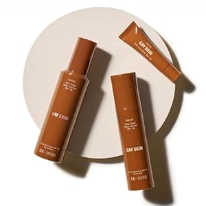 Cay Skin Isle Glow Face, Lip and Body Bundle, Lip Balm SPF 30, Glow Face Lotion SPF 45, Glow Body Lotion SPF 45