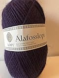 Reine Schurwolle aus Island Schurwolle Islandwolle Strickgarn Lopi Lila 0163