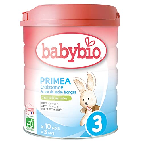  Babybio - Lait Infantile - Primea 3ème Âge - 8...