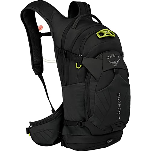 Osprey Raptor 14L Men's Biking Backpack in Black