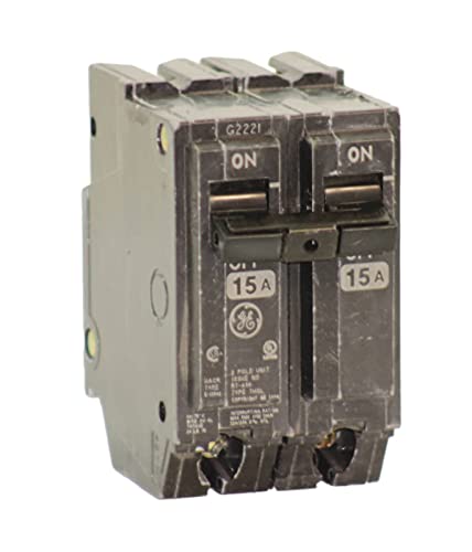 General Electric THQL2115 Breaker 1/pkg 15A 240V 2P 10kA