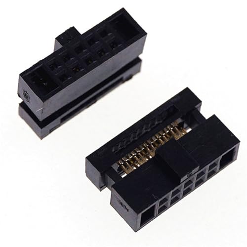 Conector hembra IDC de 1,27 mm para reparar y ensamblar buses de datos de 34 pines 2