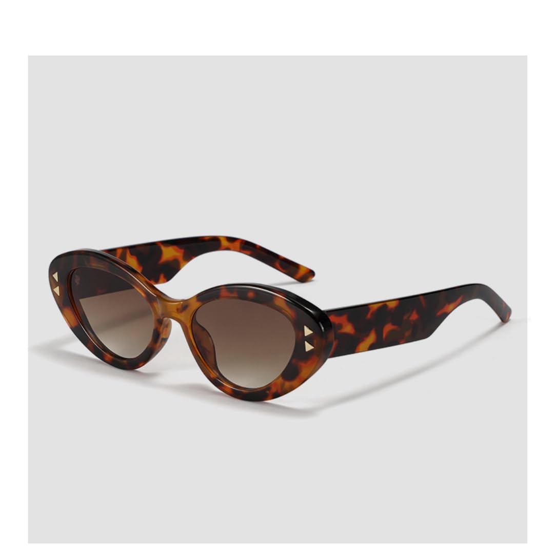 Occhiali da sole retrò alla moda Cat Eye da donna e da uomo, classici, vintage, UV400, per esterni