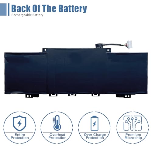 Image of PC03XL Laptop Battery Replacement for Pavilion x360 14 15 14-DY 14-BA 14-CD 14-dw 15-er Series 11.55V 43.3Wh 3560mAh 3-Cell