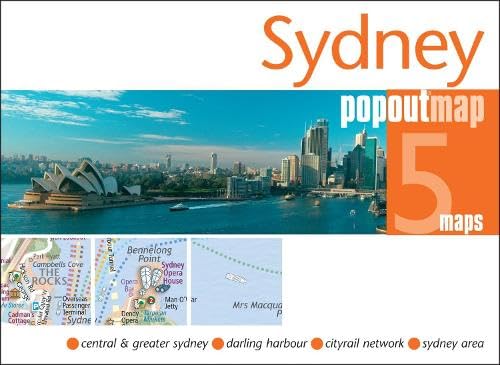 Sydney PopOut Map Sydney PopOut Map