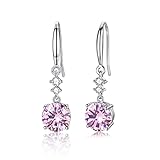 Material: Ohrhaken Sterling Silber 925, Anhänger mit hochwertigen AAA Zirkonia & Topas besetzt.