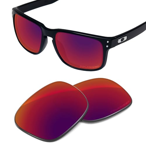 Image of Replacement Lenses Compatible with Oakley Holbrook OO9102, Polarized, UV Protection, Anti-Scratch