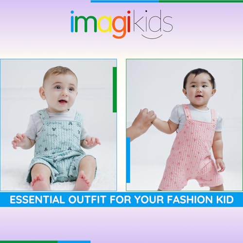 Disney Winnie the Pooh Mickey Mouse Minnie Mouse Baby Bodysuit and Short Overalls Outfit Set Newborn to Infant2